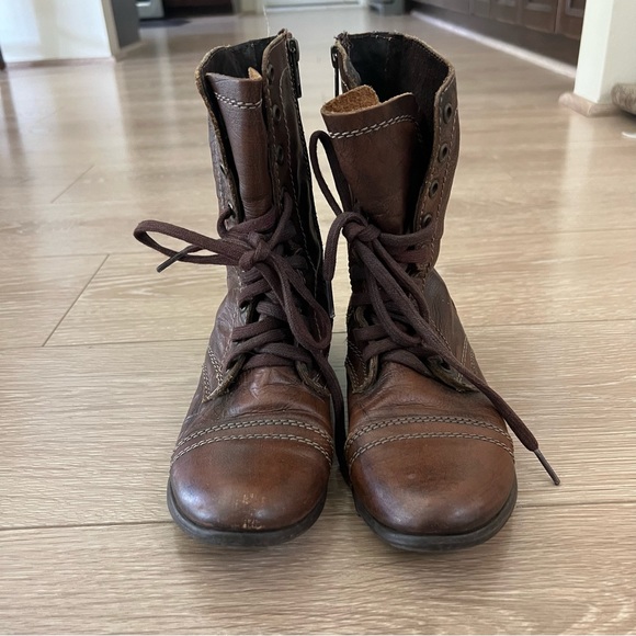 Steve Madden Combat Boot, Size 6.5 - Picture 1 of 5
